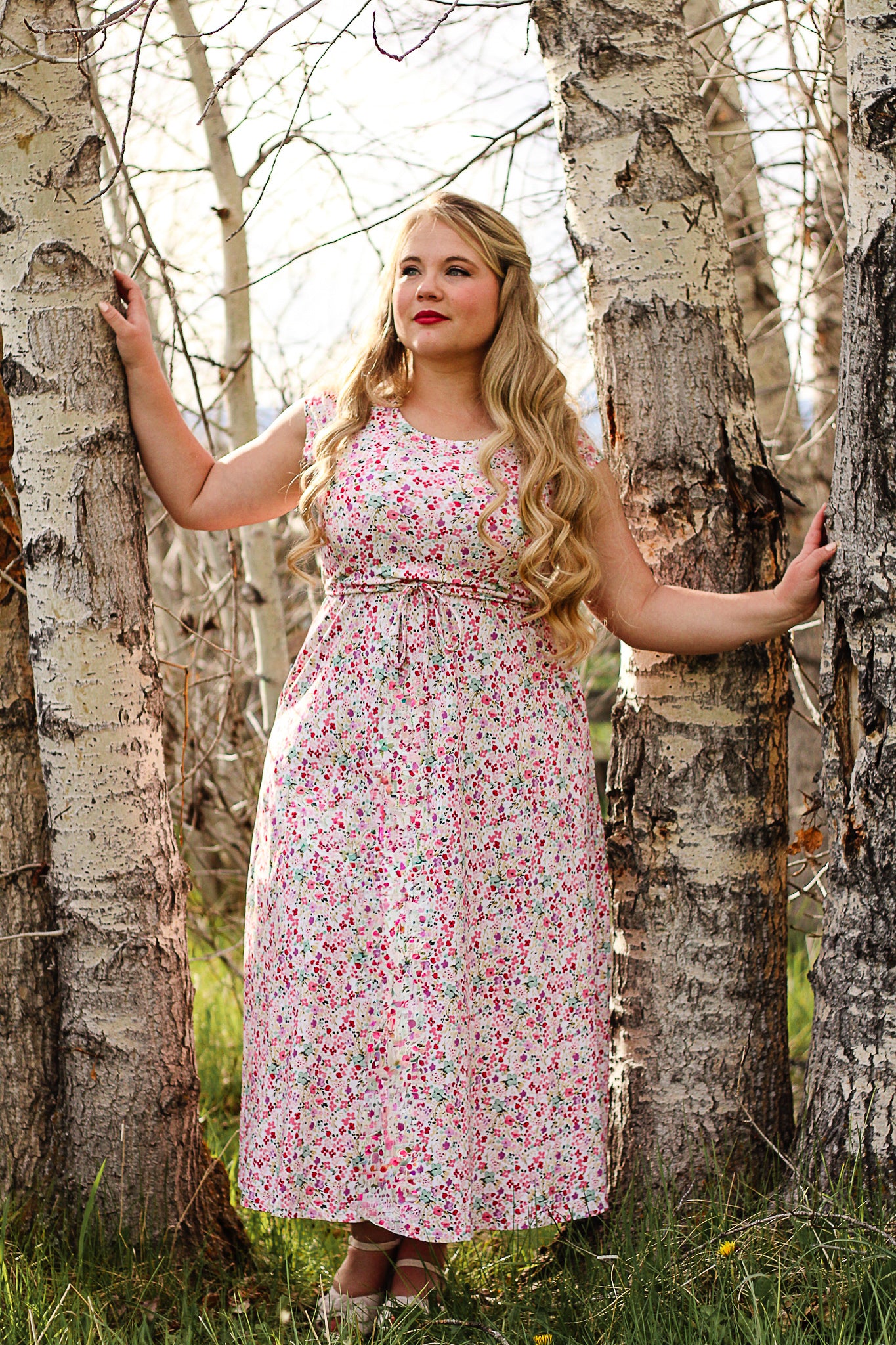 Painted Posies ~ Simplicity Dress