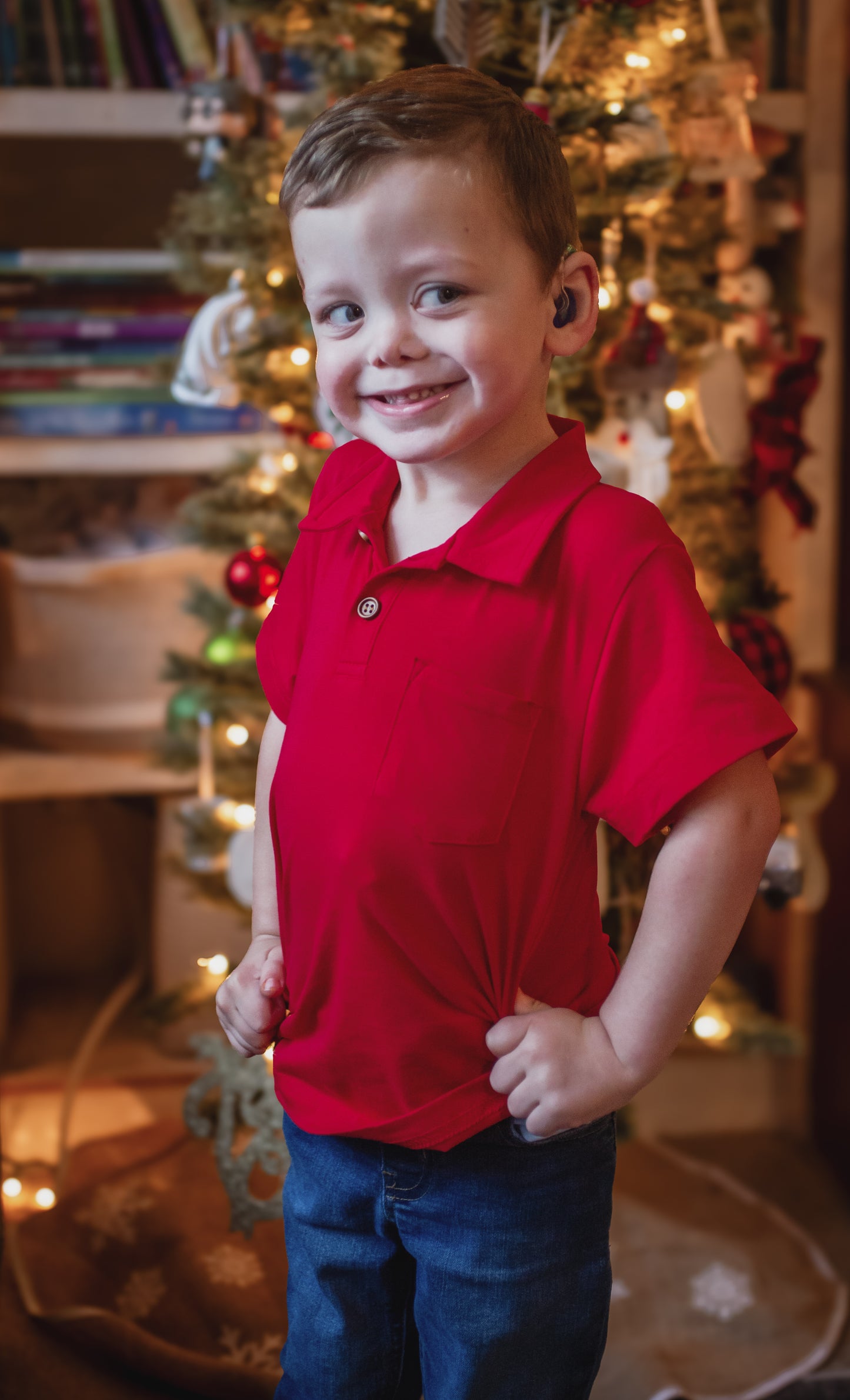 Cardinal ~ Boy’s Perseverance Polo