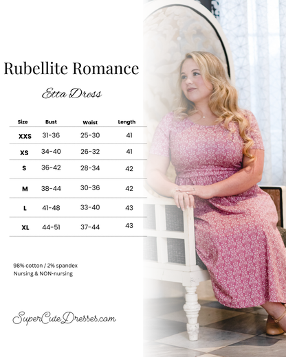 Rubellite Romance ~ Etta Dress