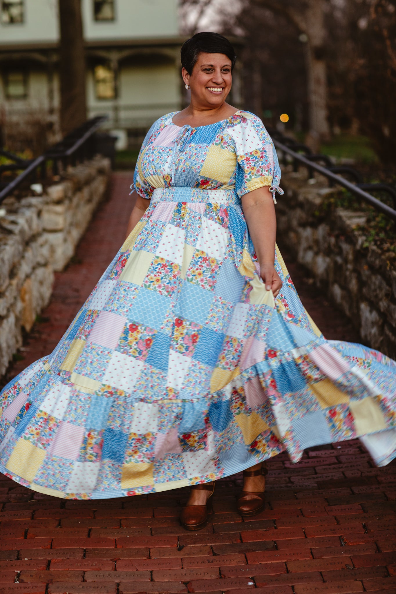 Cottage Calico ~ Folklore Maxi  Super Cute Dresses