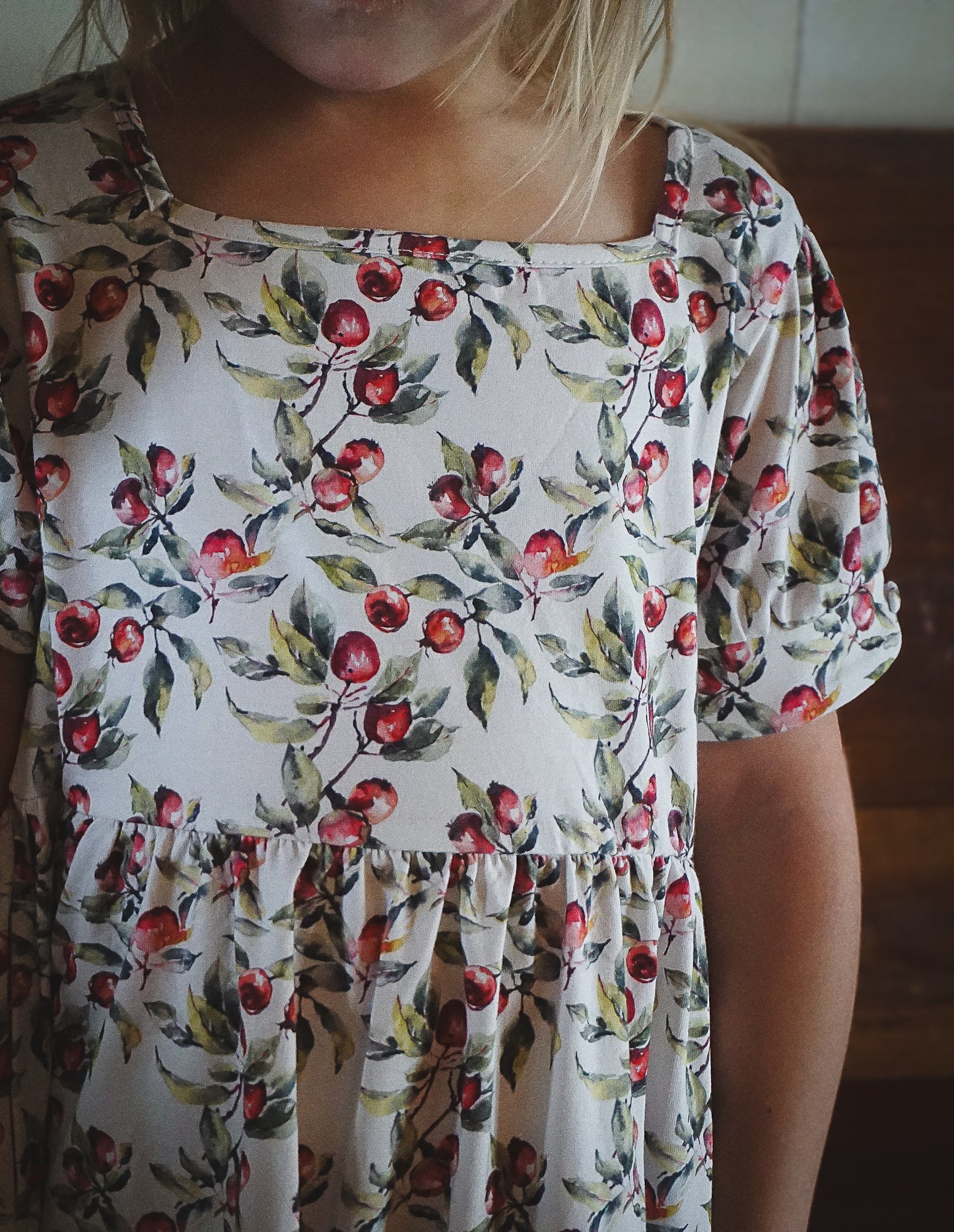 Antique Apples ~ Mini Windermere Dress