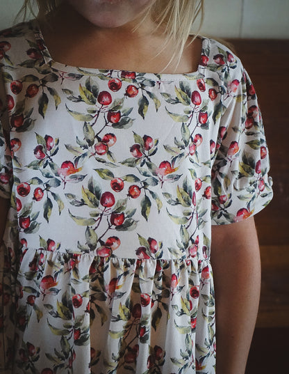 Antique Apples ~ Mini Windermere Dress