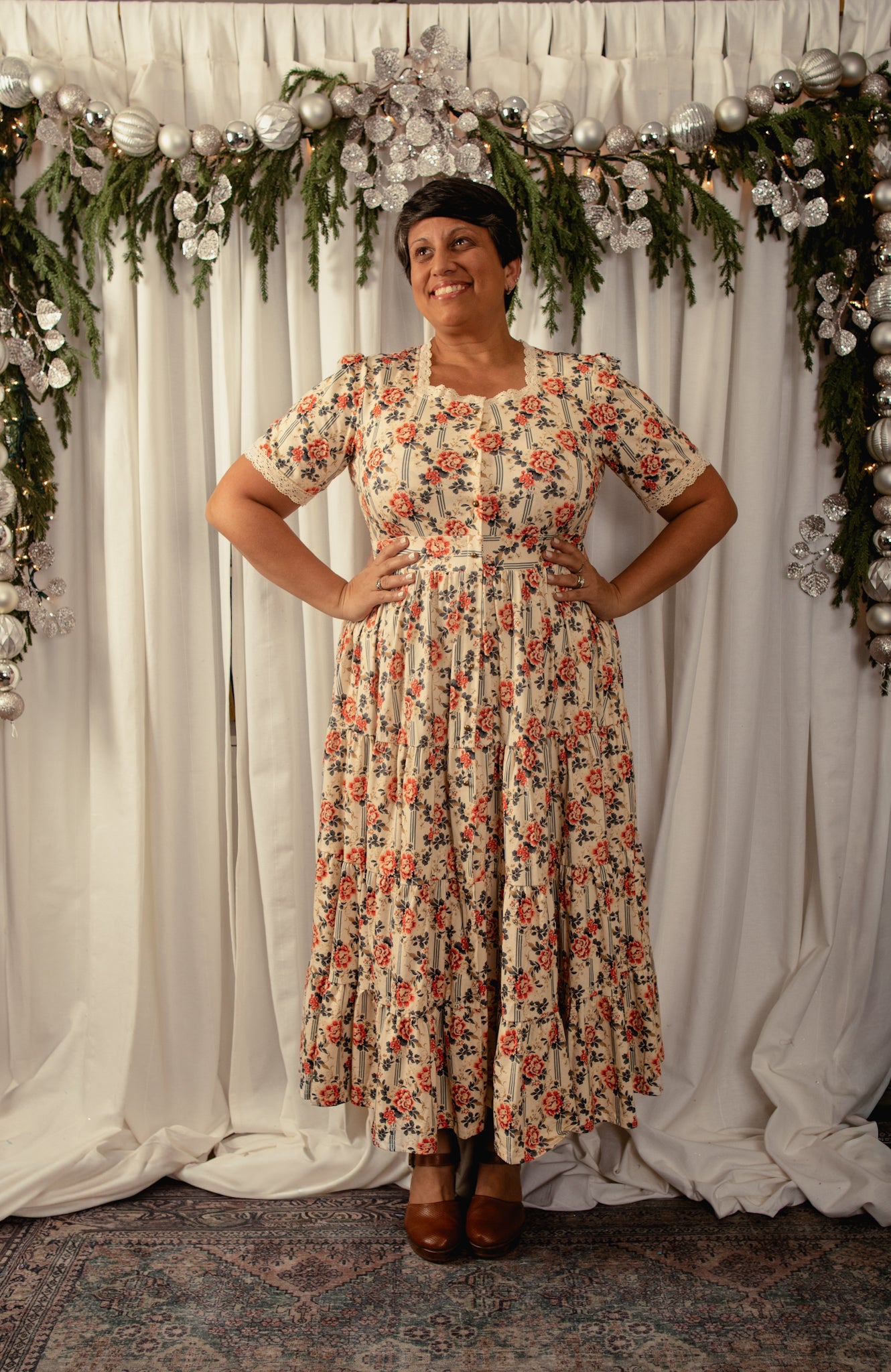 Camellia Carol ~ Hearthside Dress