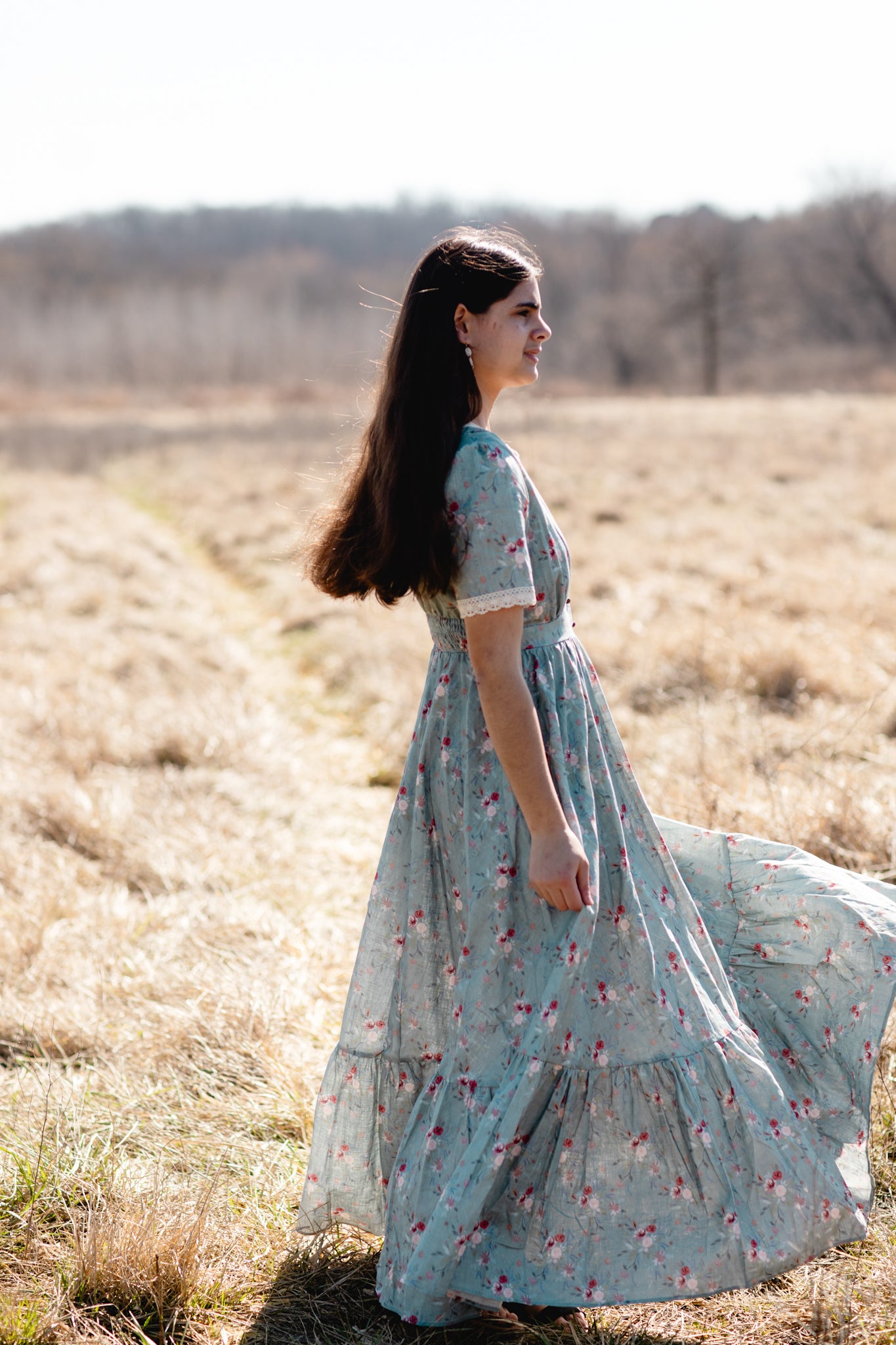 Windy Poplars ~ Keepsake Dress