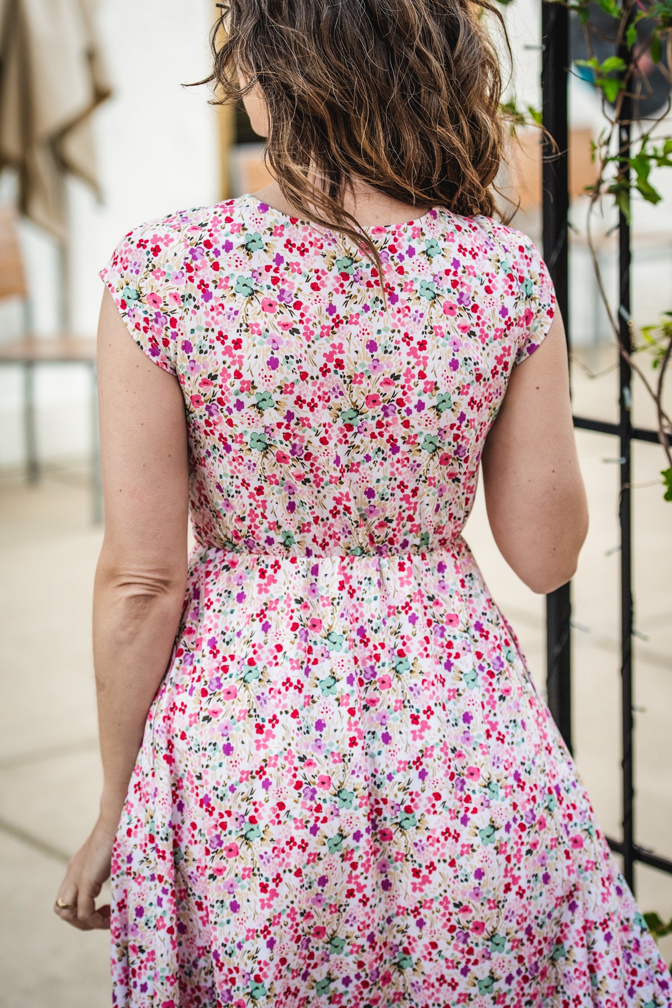 Painted Posies ~ Simplicity Dress