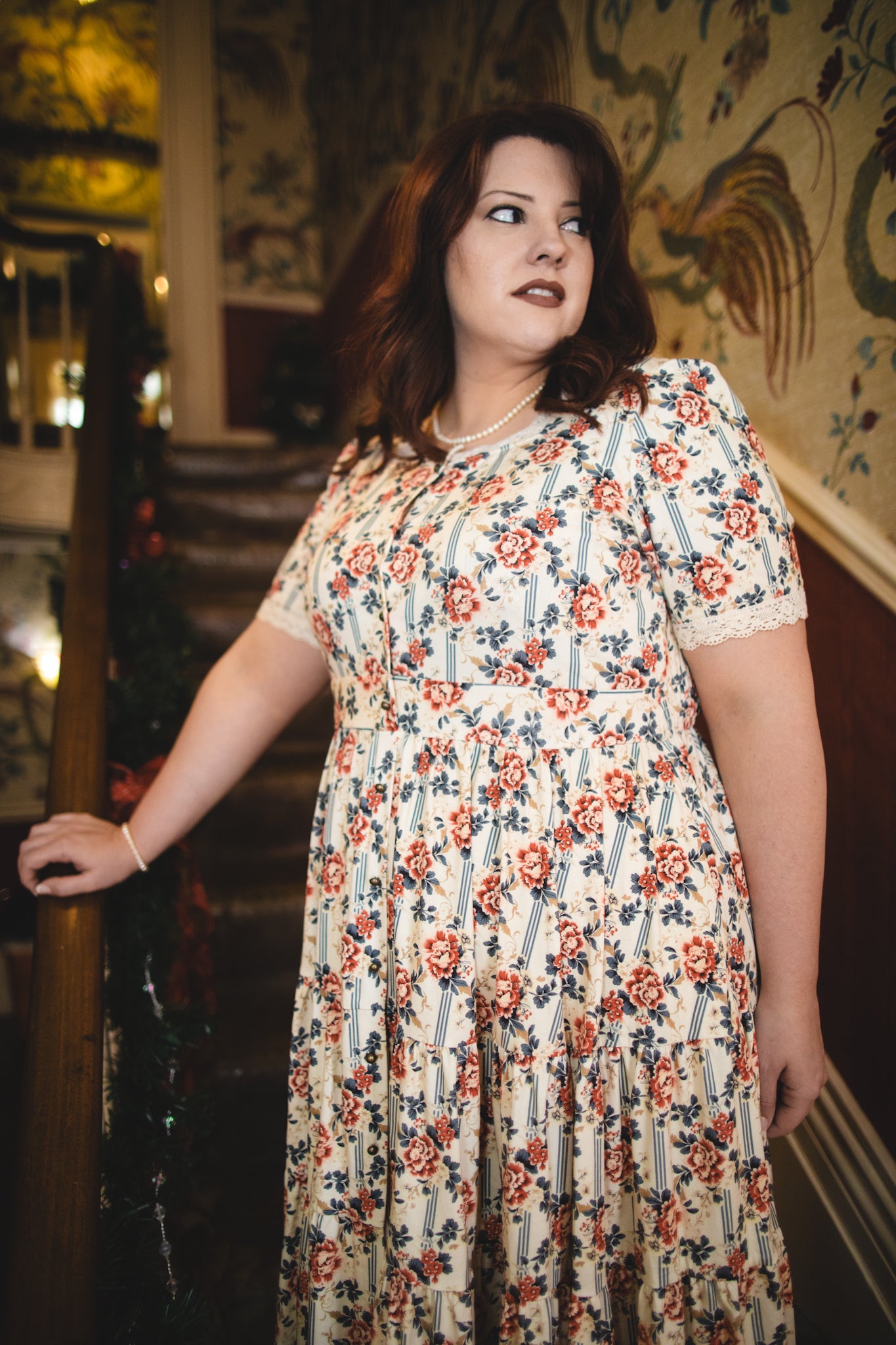 Camellia Carol ~ Hearthside Dress