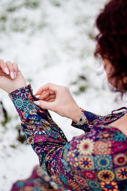 Kaleidoscope ~ Folklore Maxi