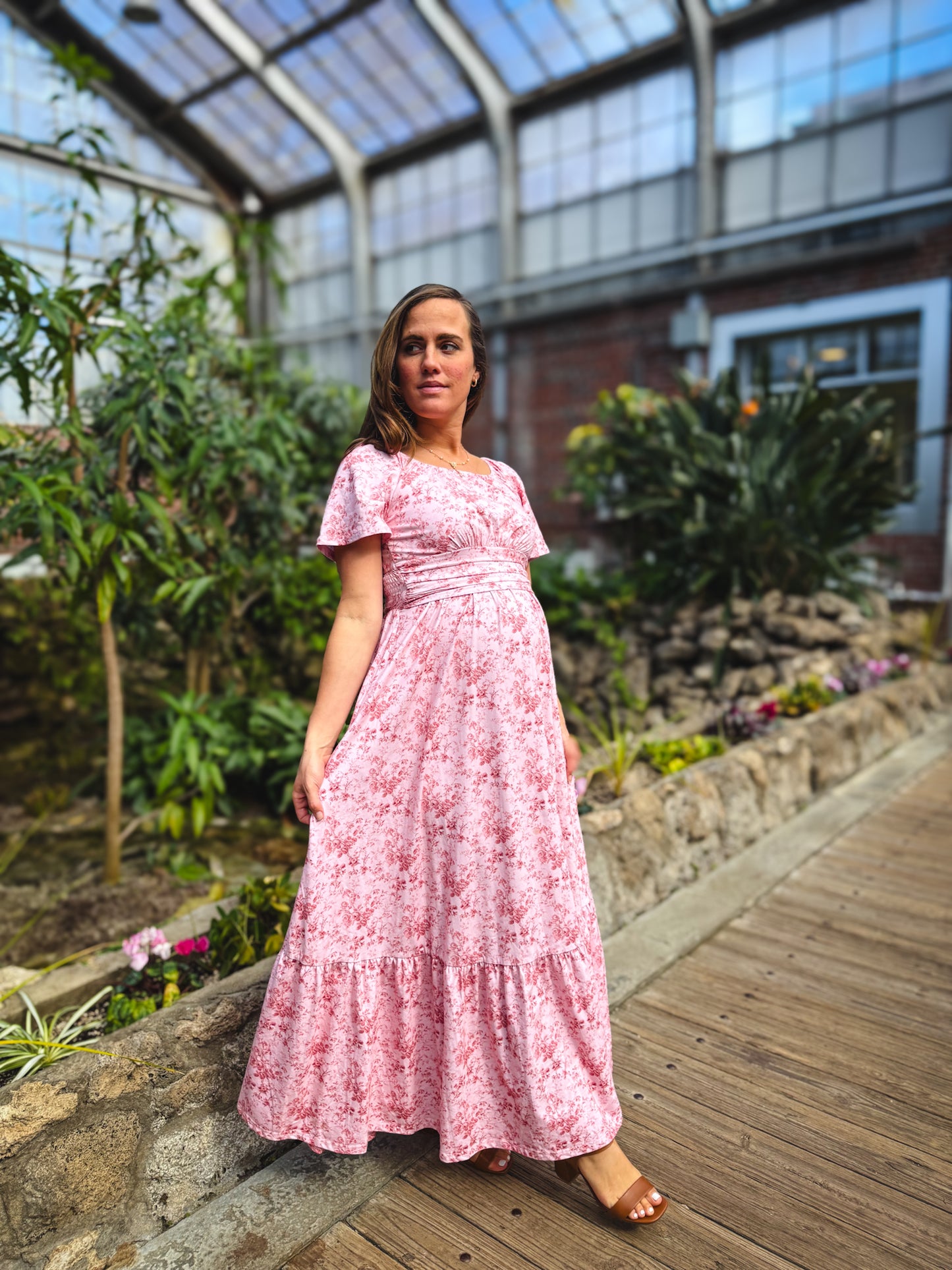 Tearose Toile ~ ~ Laureate Maxi