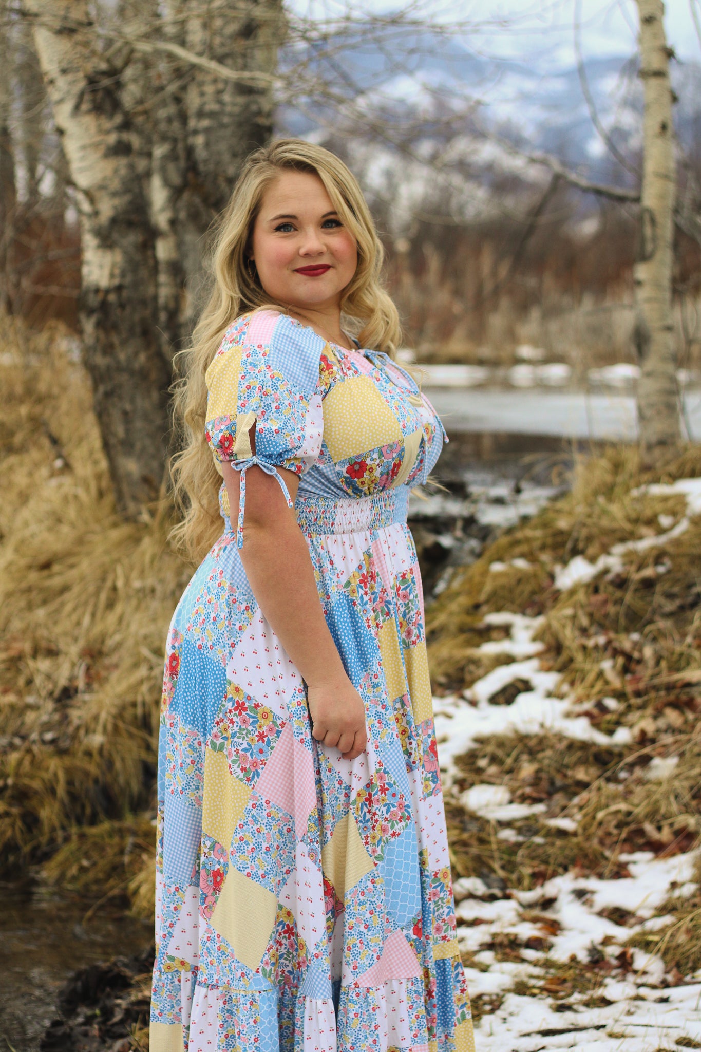 Cottage Calico ~ Folklore Maxi