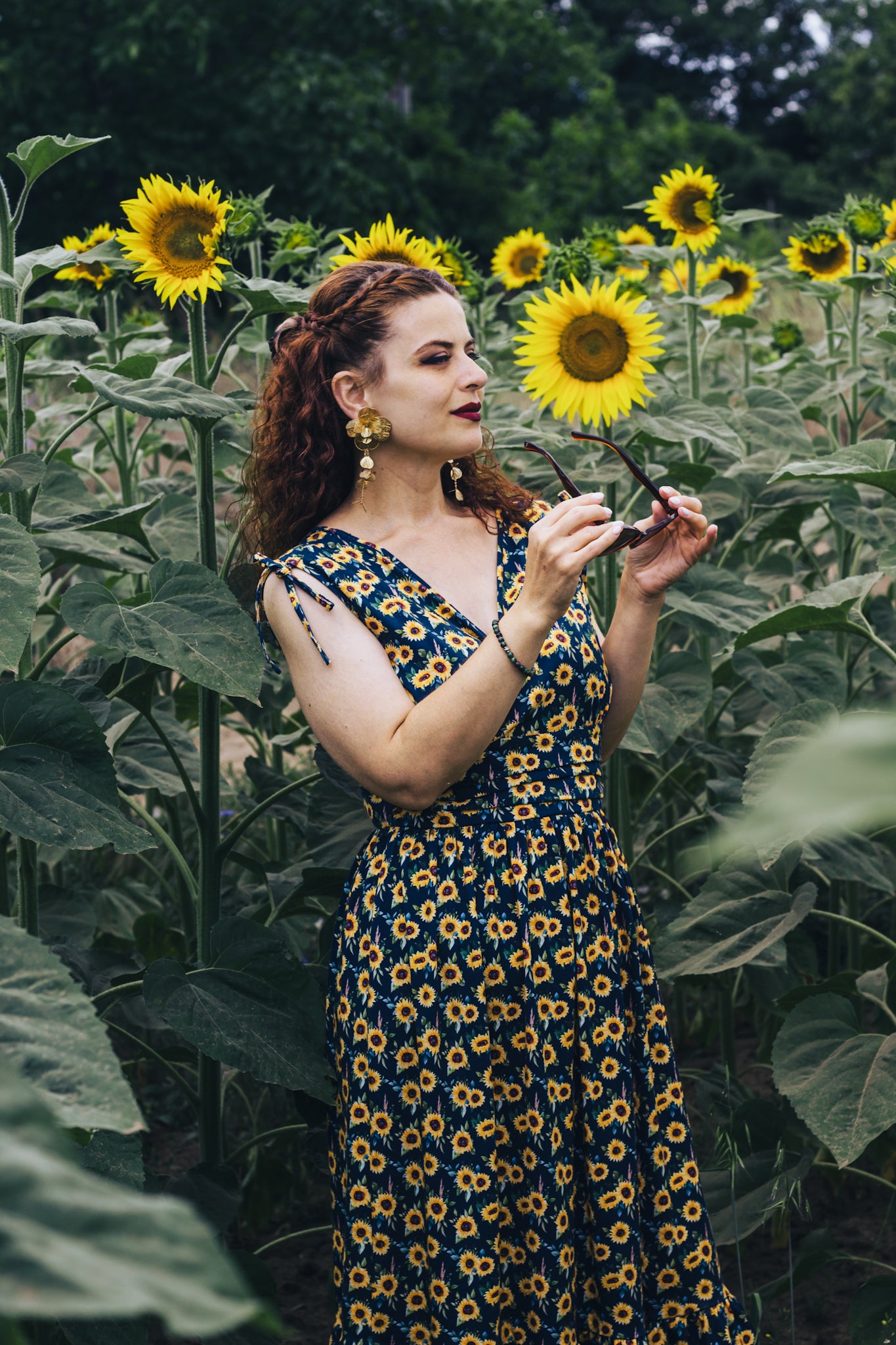 Prairie Sunflower ~ Amorette Dress