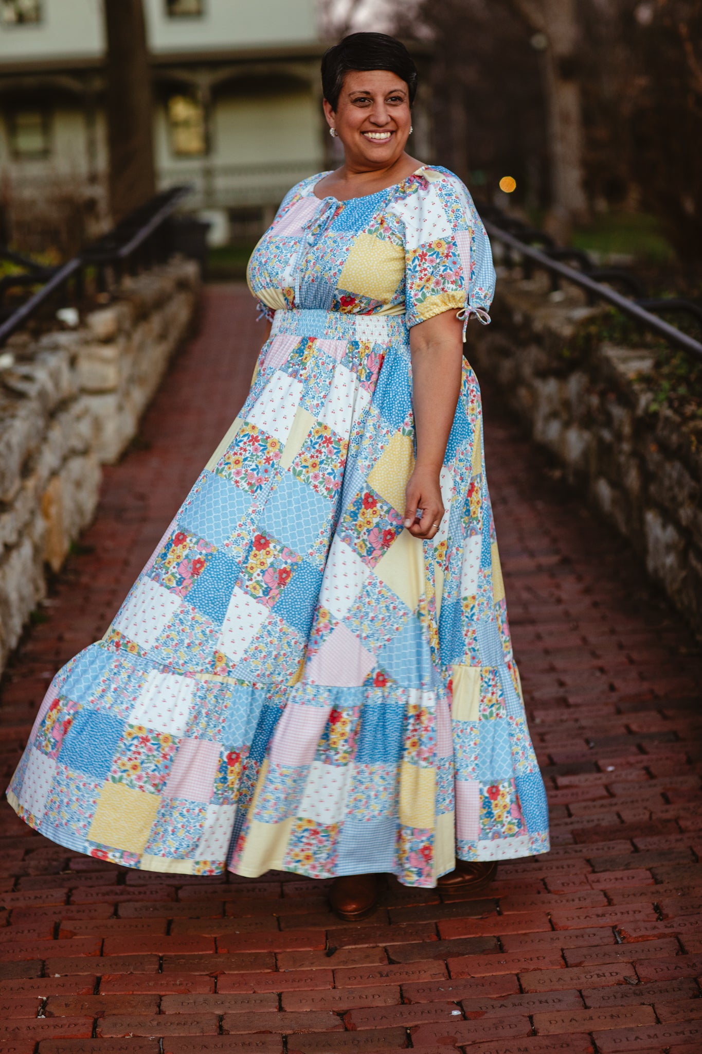 Cottage Calico ~ Folklore Maxi