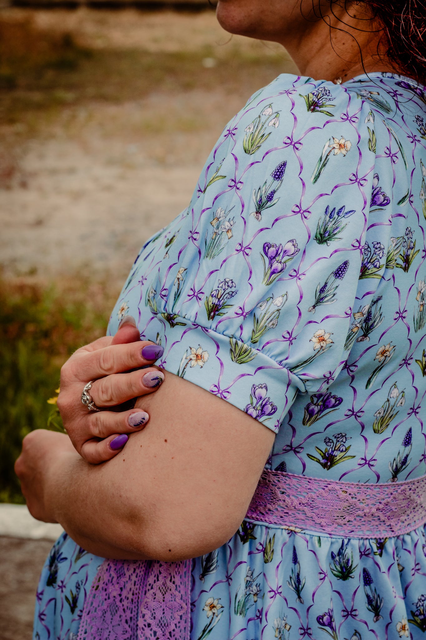 Snowdrops & Daffodils ~ Keepsake Midi