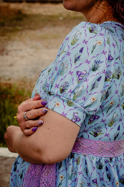 Snowdrops & Daffodils ~ Keepsake Midi