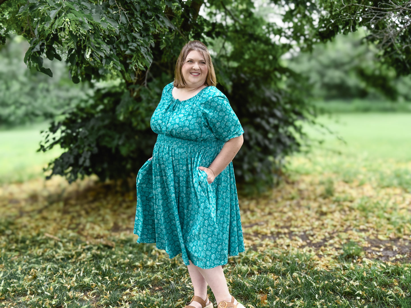 Fern River ~ Folklore Dress