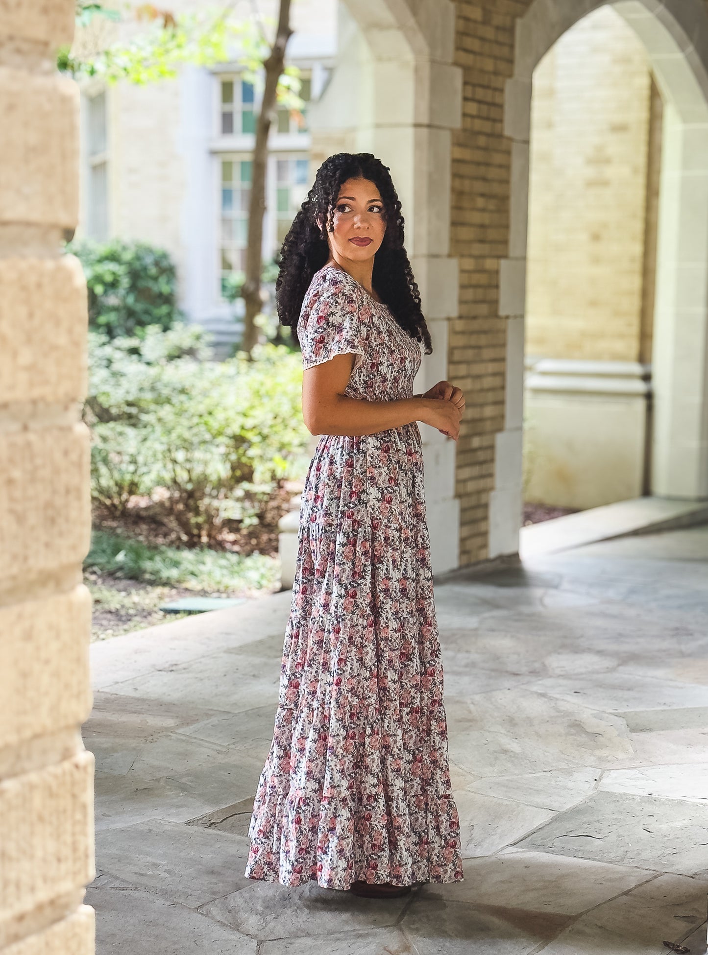 Watercolor Garden ~ Nightingale Dress