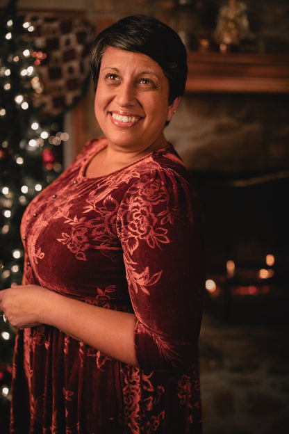 Cinnamon Rose ~ Hinterland Maxi