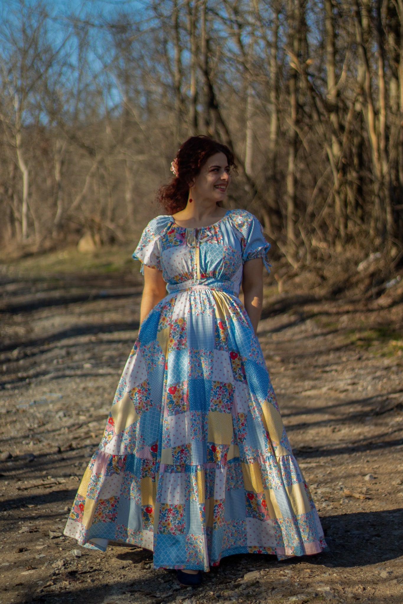 Cottage Calico ~ Folklore Maxi