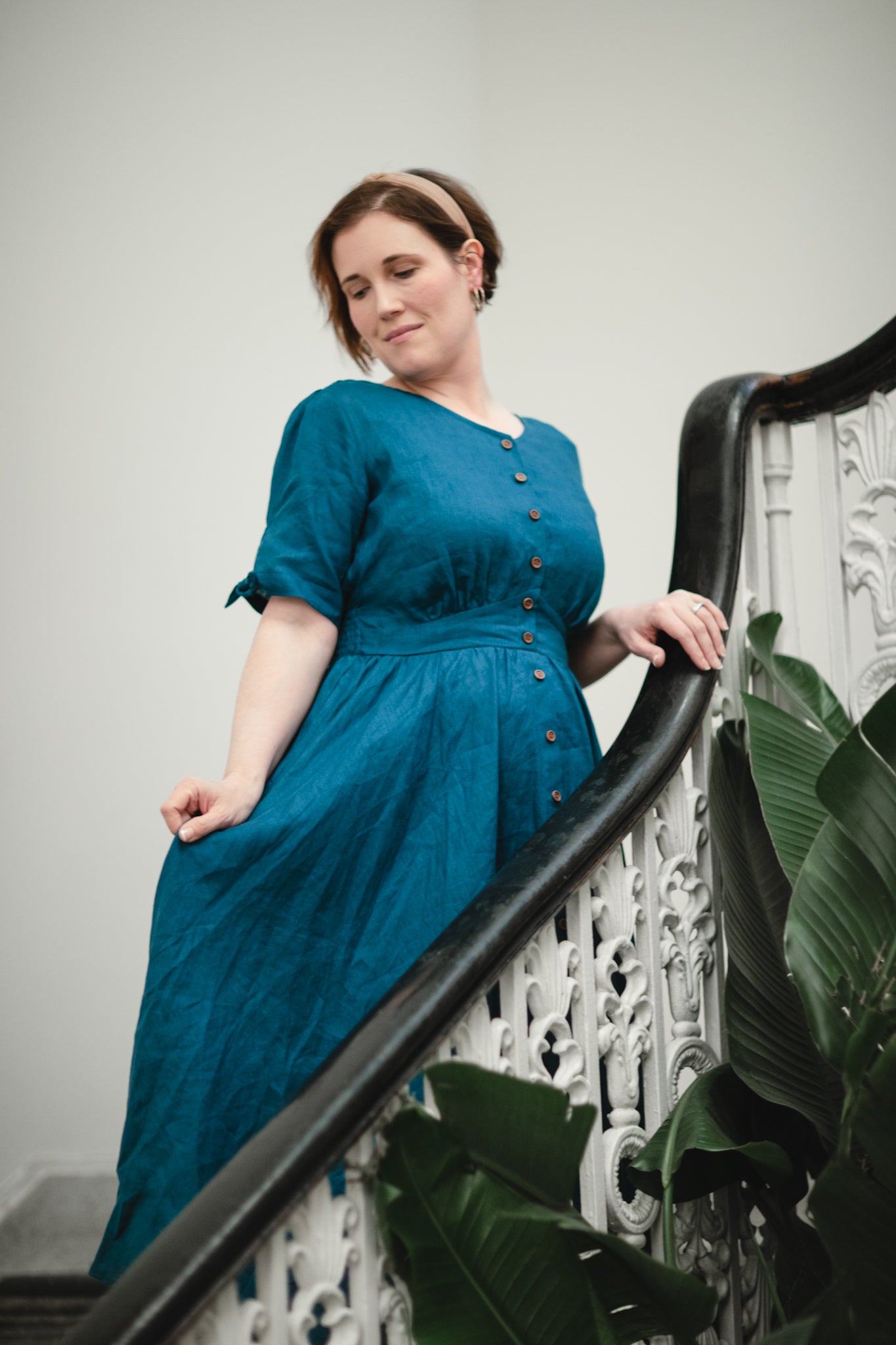 Timeless Teal ~ Hearthside Dress