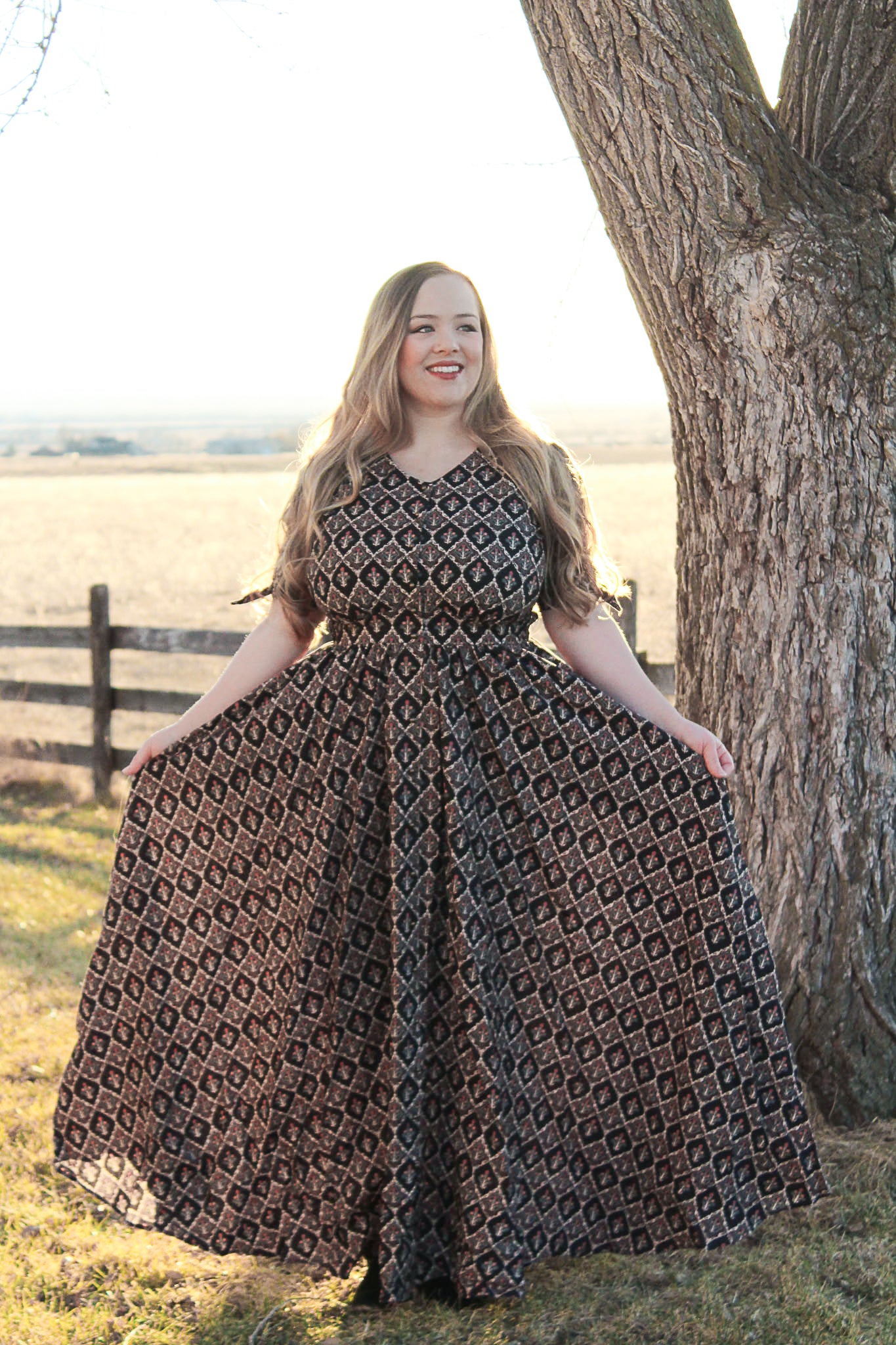 Obsidian Opulence ~ Hearthside Maxi