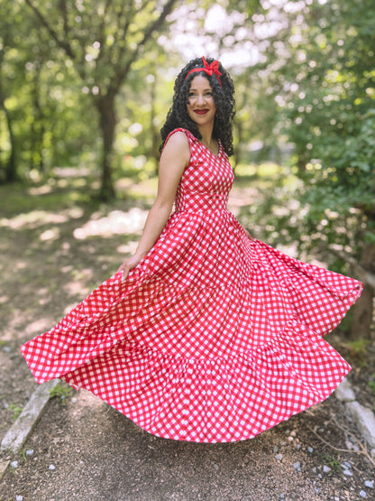 Grenadine Gingham ~ Lenora Dress