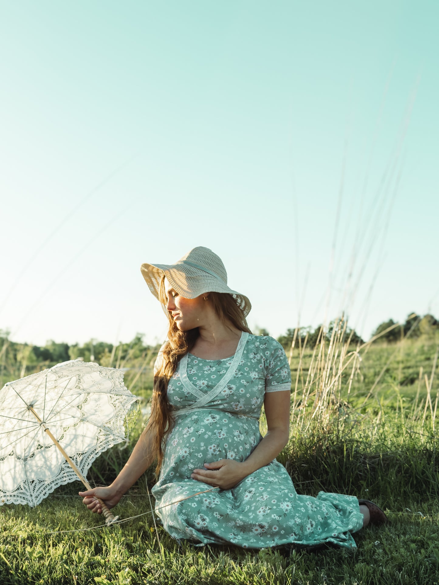 Mint Madelief ~ Daydream Dress