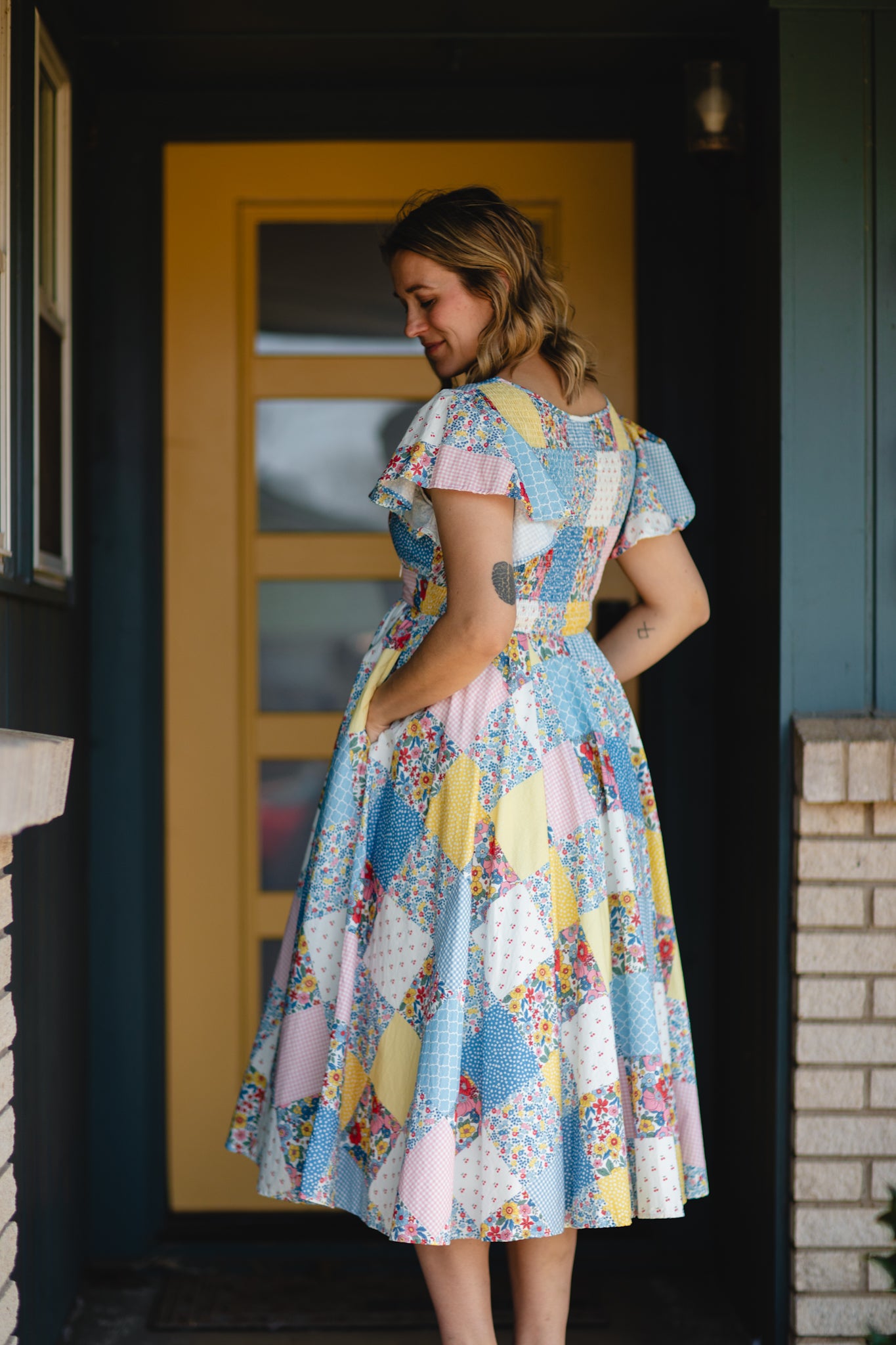 Cottage Calico ~ Lenora Midi