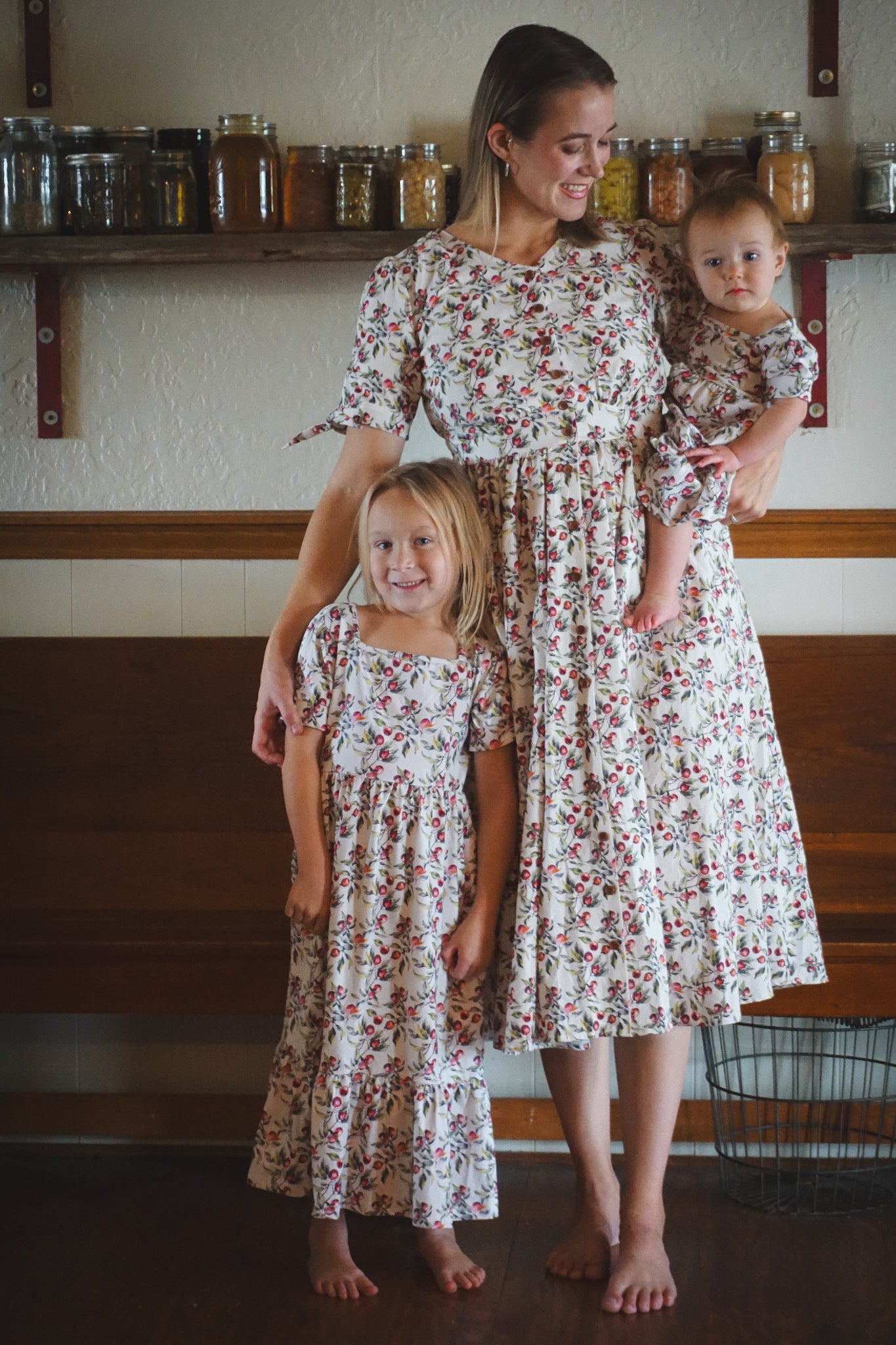 Antique Apples ~ Mini Windermere Dress