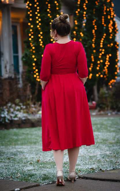 Cardinal ~ Faye Dress