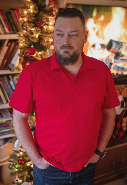Cardinal ~ Men’s Perseverance Polo