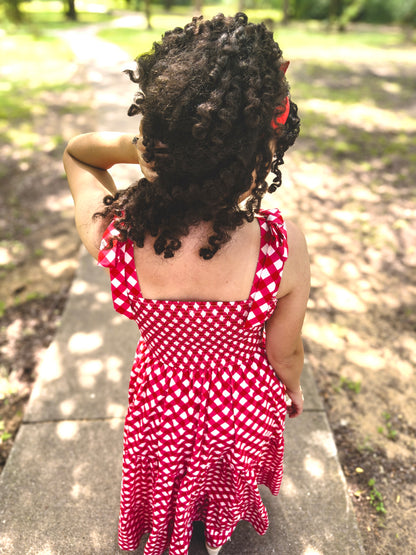Grenadine Gingham ~ Lenora Dress