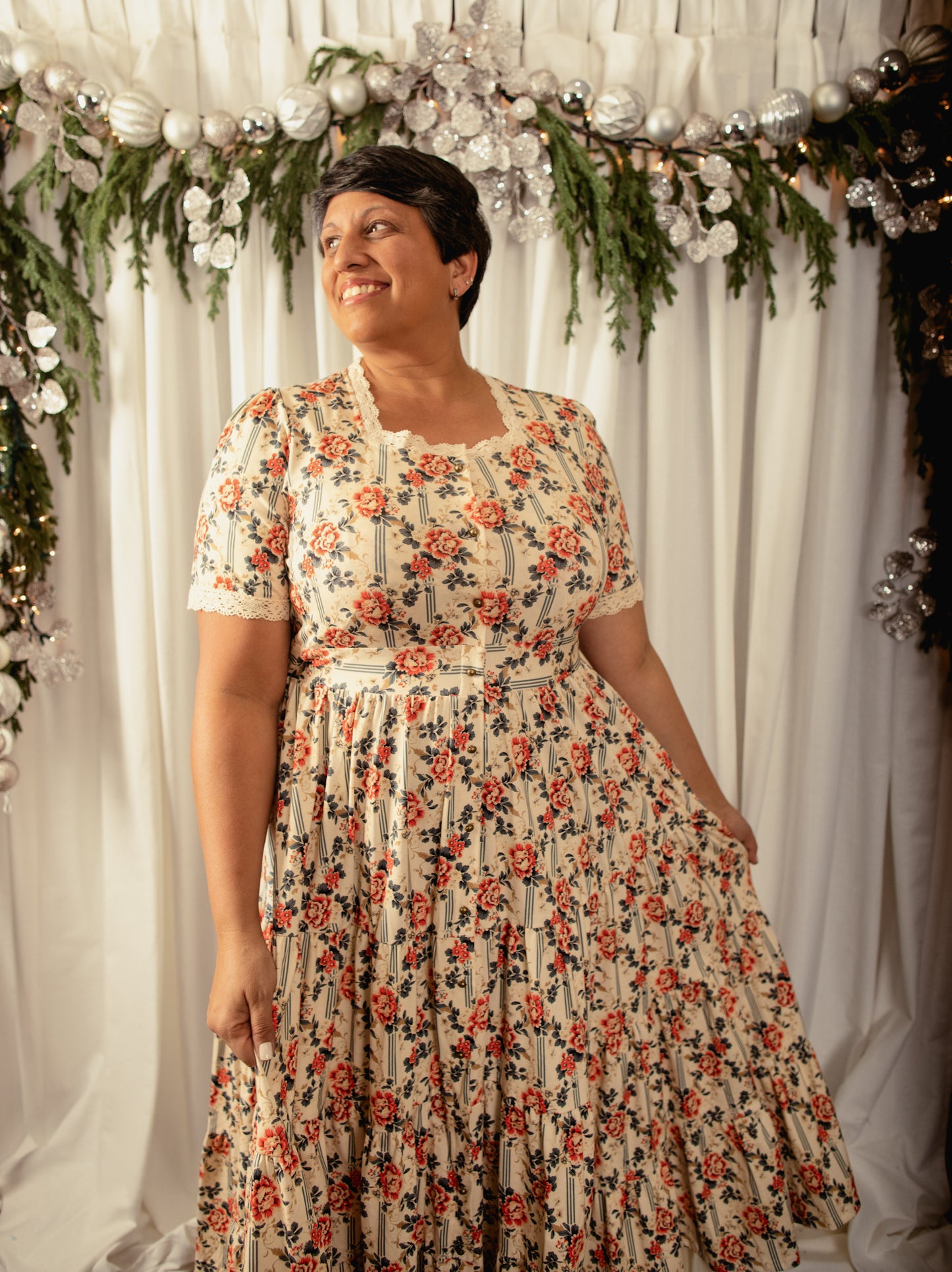 Camellia Carol ~ Hearthside Dress