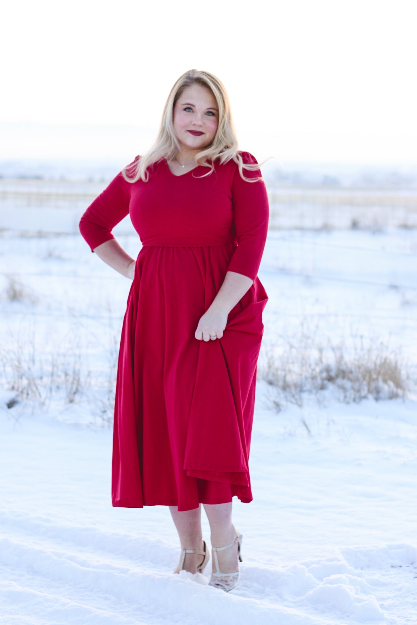 Cardinal ~ Faye Dress