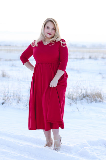 Cardinal ~ Faye Dress