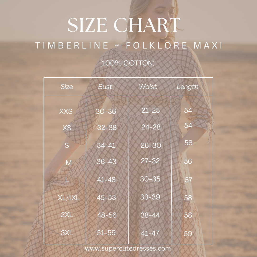 Timberline ~ Folklore Maxi