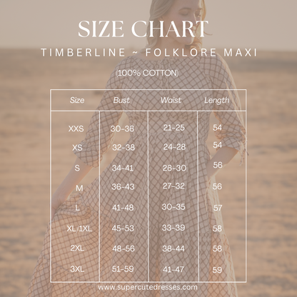 Timberline ~ Folklore Maxi