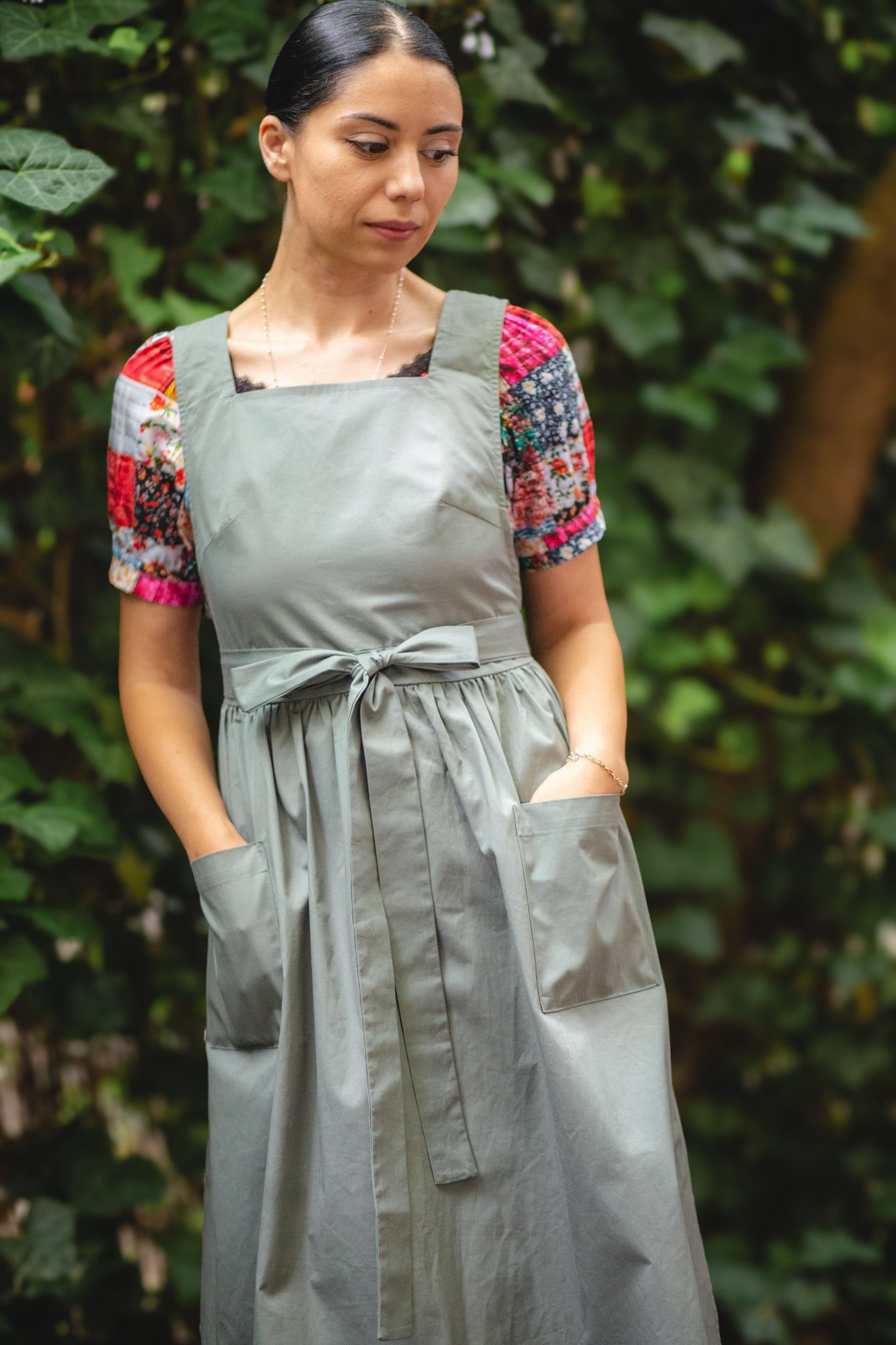 Olivewood ~ Pinafore Apron