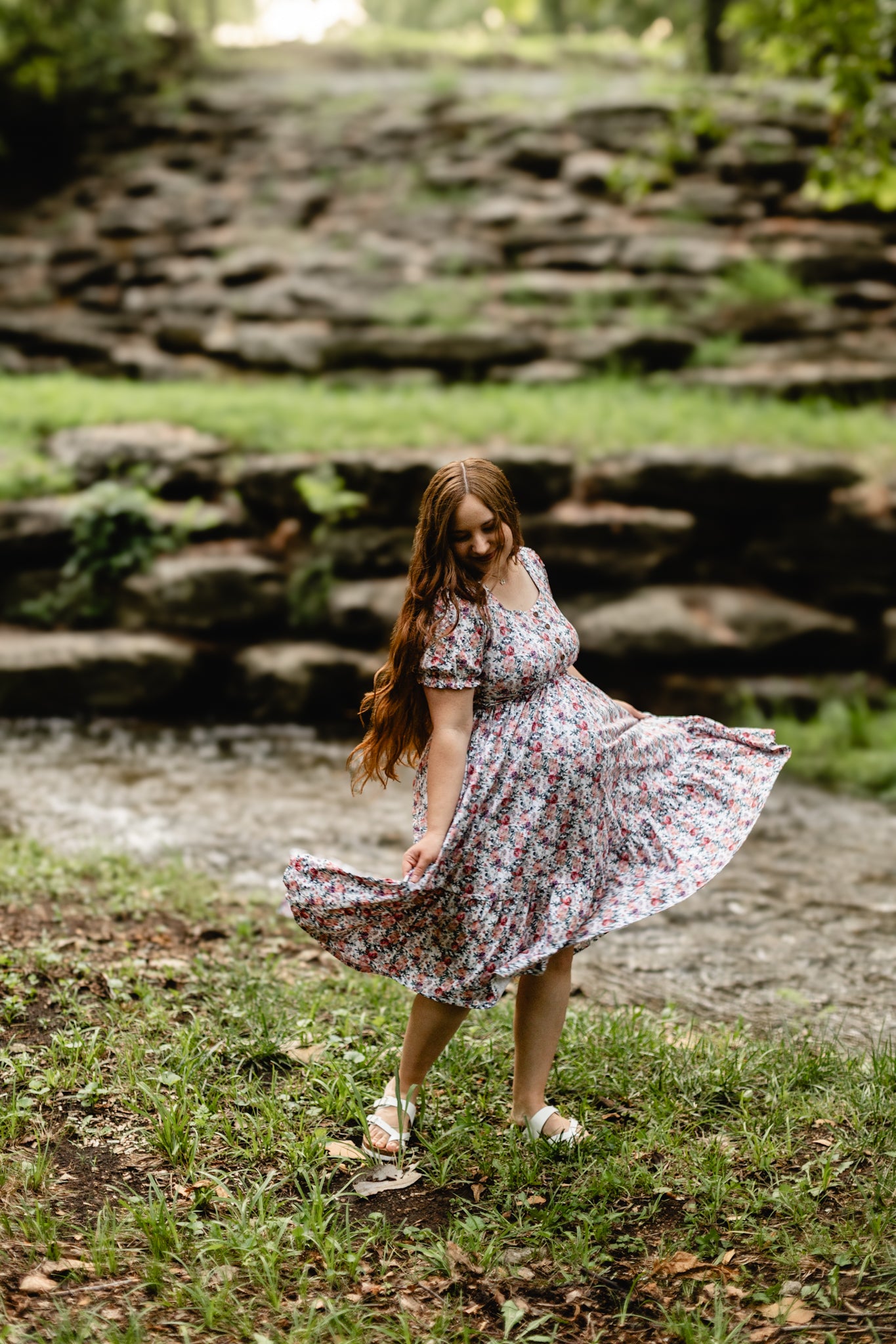 Watercolor Garden ~ Keepsake Midi