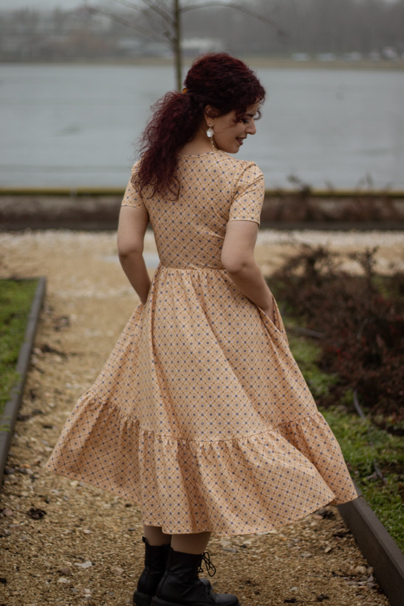 Citron Sunbeam ~ Canterbury Dress