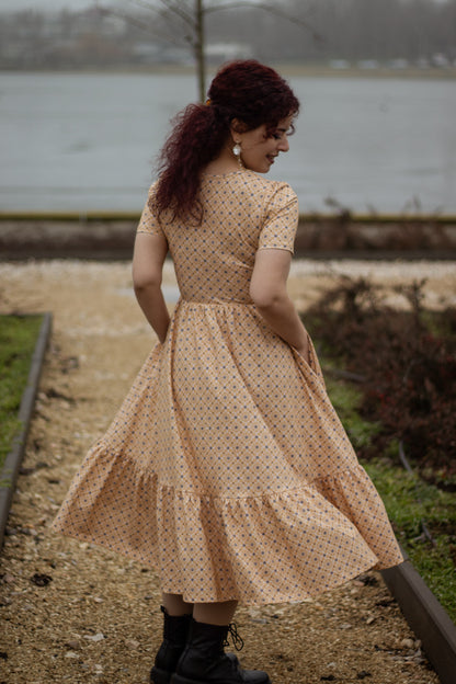 Citron Sunbeam ~ Canterbury Dress
