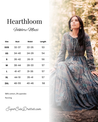 Hearthloom ~ Folklore Maxi