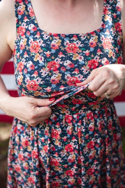 Independence Blossom ~ Homesteader Dress