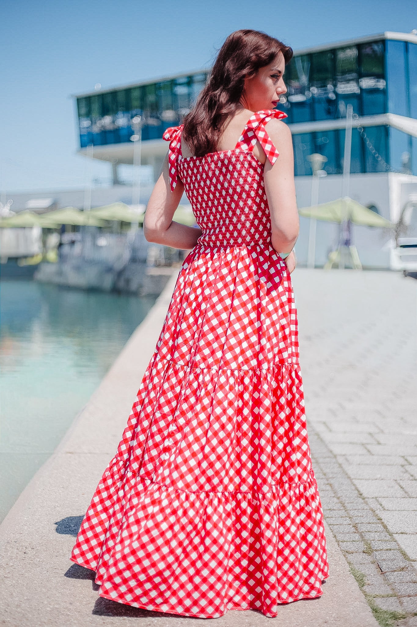 Grenadine Gingham ~ Lenora Dress