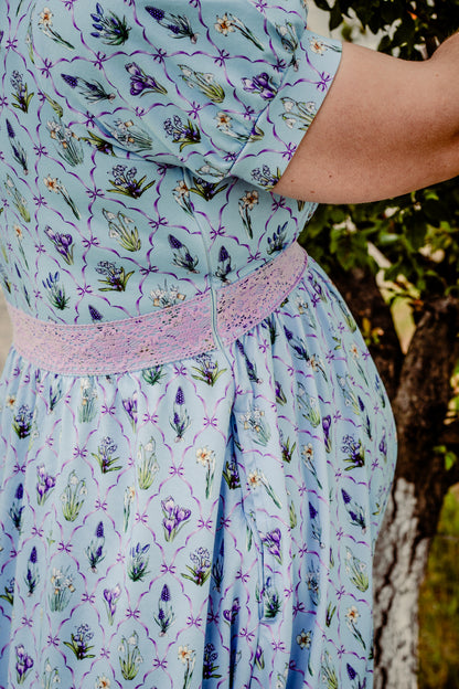 Snowdrops & Daffodils ~ Keepsake Midi