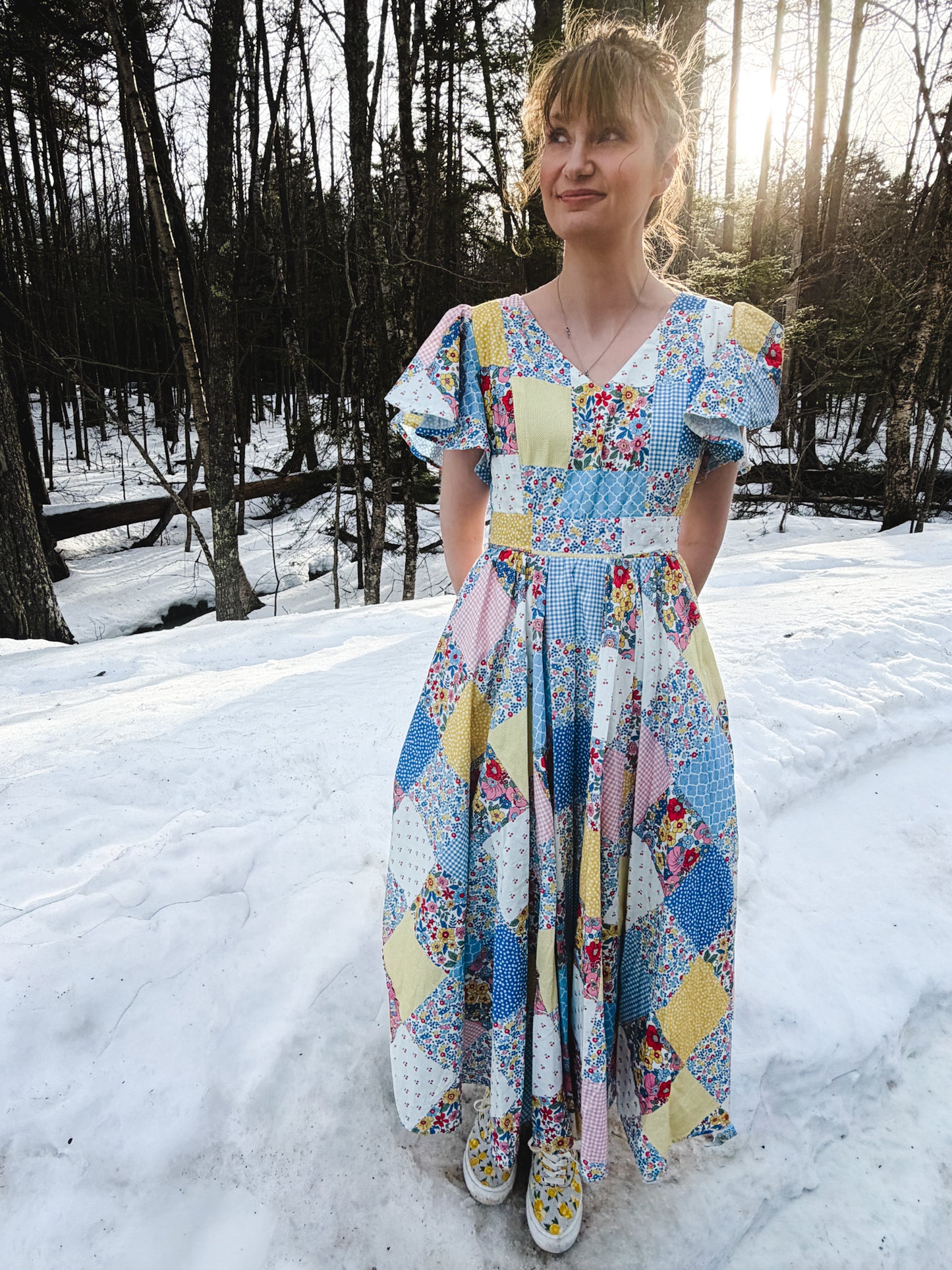 Cottage Calico ~ Lenora Midi