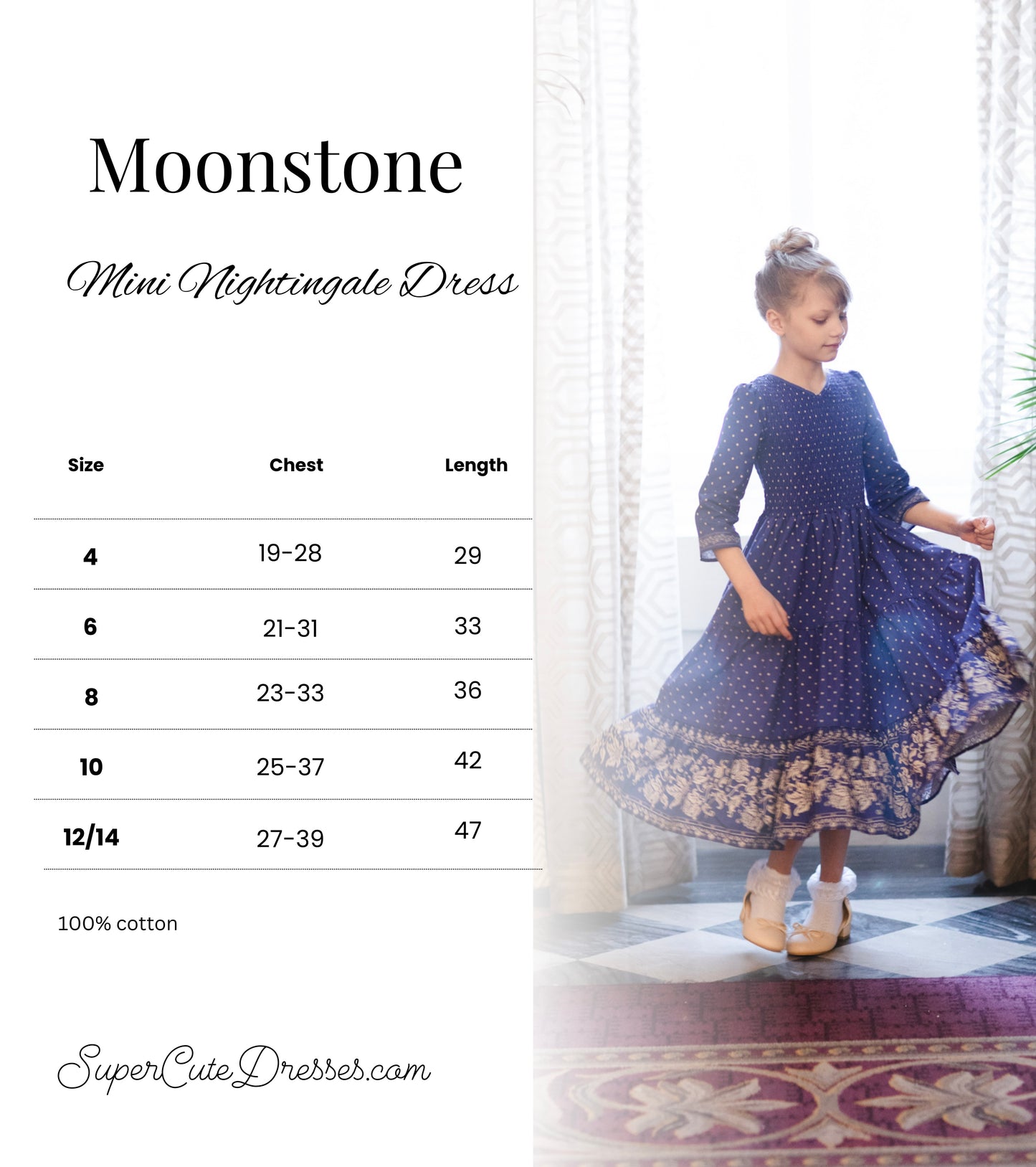 Moonstone ~ Mini Nightingale Dress