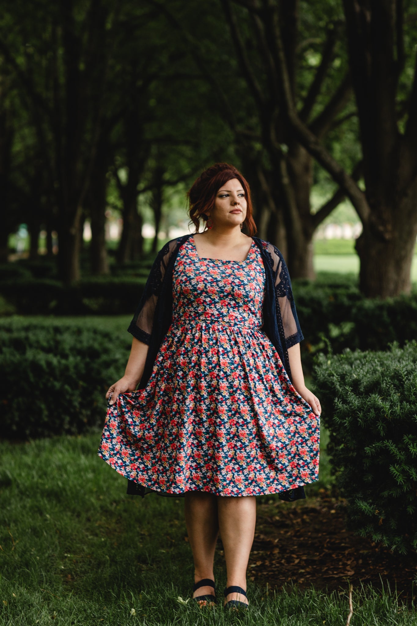 Independence Blossom ~ Homesteader Dress