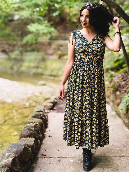 Prairie Sunflower ~ Amorette Dress