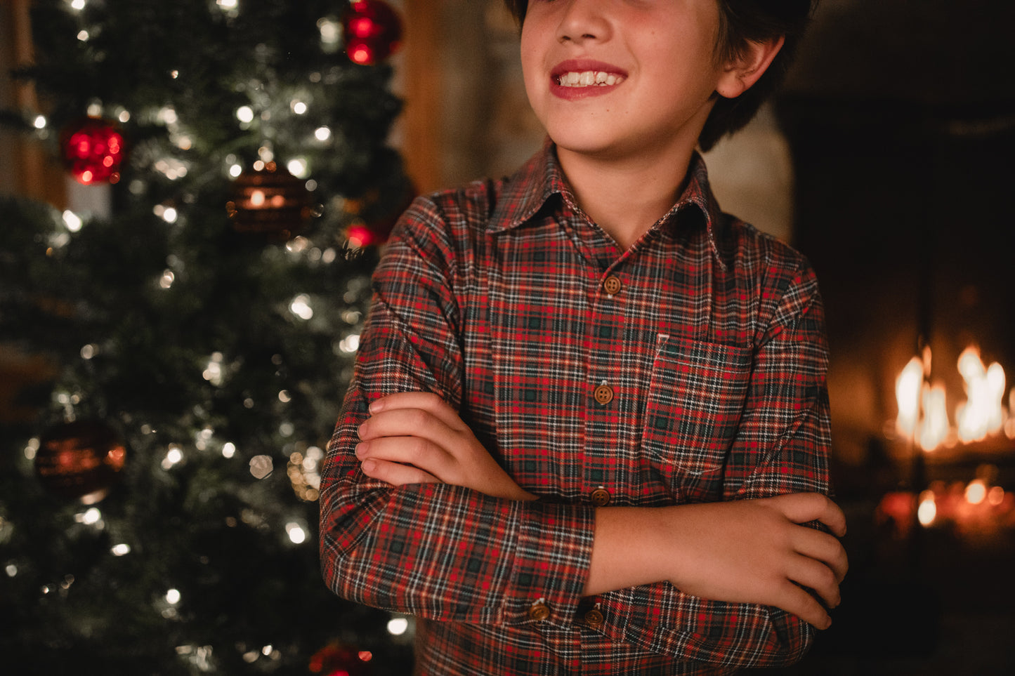 Highland Heritage ~ Boy’s Brave Button-up