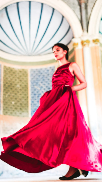 Cerise ~ Atelier Gown