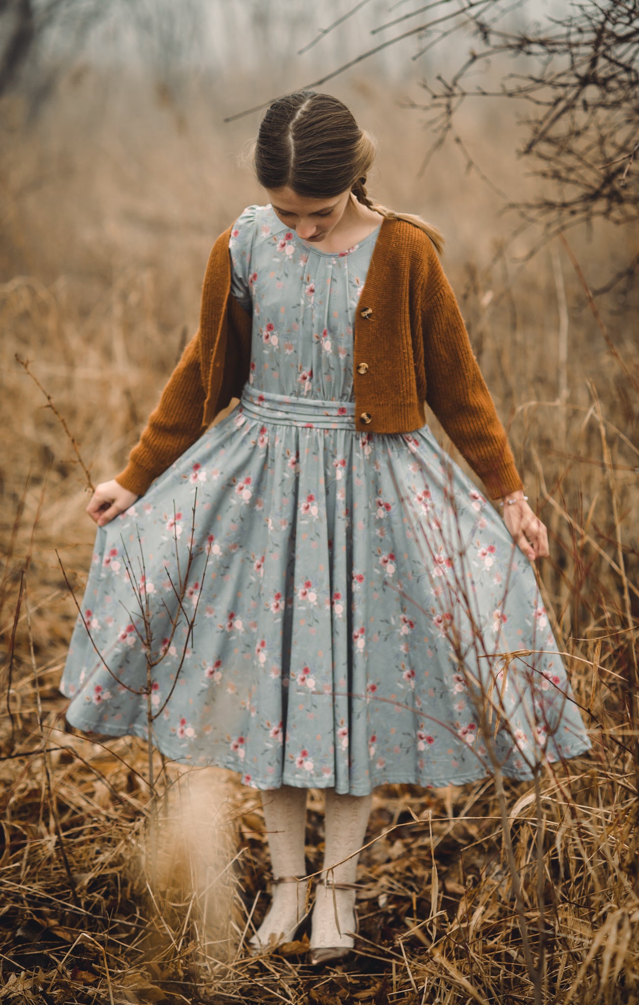 Windy Poplars ~ Mini Laureate Dress